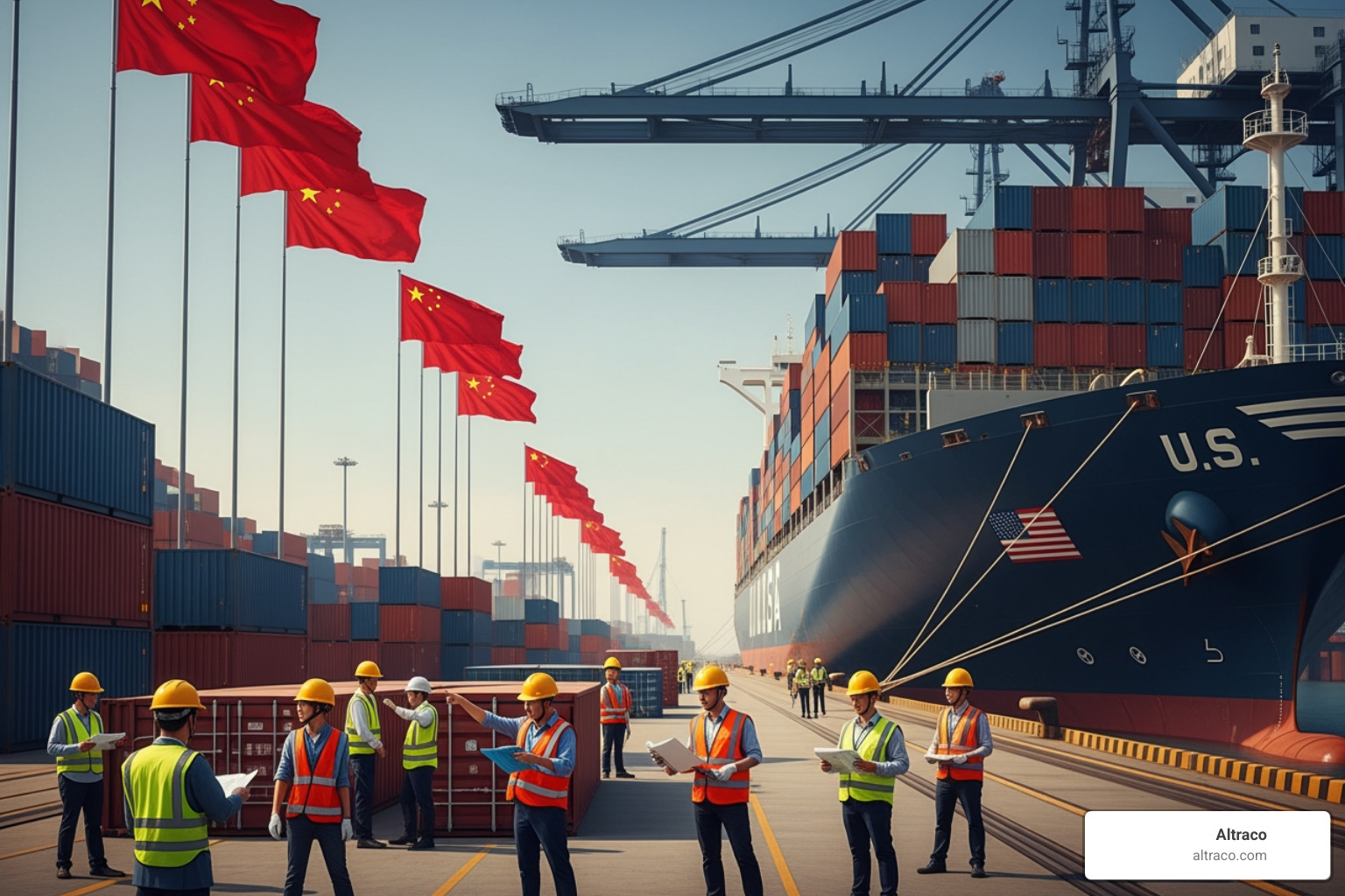 china retaliates against trump's tariffs with counter-tariffs on us goods